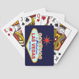 Partied in Fabulous Las Vegas Playing Cards