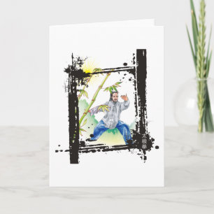 Parting Horse's Mane - Tai Chi Card