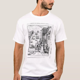 Parting of Columbus with Ferdinand and T-Shirt