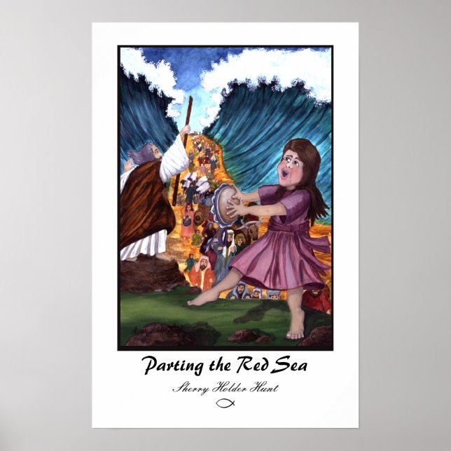 Parting the Red Sea Print (Front)