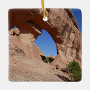 Partition Arch II at Arches National Park Ceramic Ornament