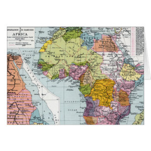 PARTITIONED AFRICA, 1914