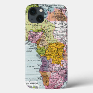 PARTITIONED AFRICA, 1914 iPhone 13 CASE