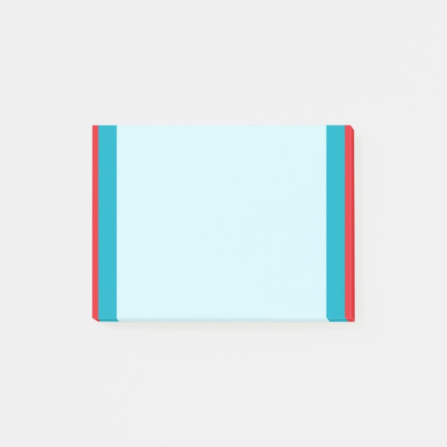 Partitioned Post it Notes (Front)