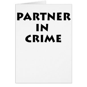 Partner in crime!