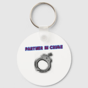 Partner In Crime Left Handcuff Key Ring
