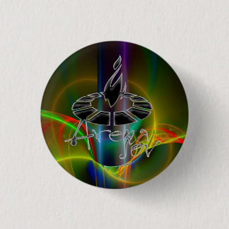Partner of GOD 3 Cm Round Badge