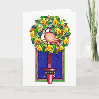 Partridge and Pear Christmas Cards