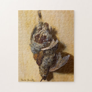 Partridge and Woodcock Monet Fine Art Jigsaw Puzzle