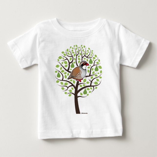 Partridge in a Pear Tree Baby T-Shirt (Front)