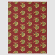 Partridge in a Pear Tree Elegant Christmas red