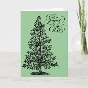 Partridge in a Pear Tree Holiday Card