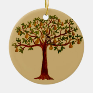 Partridge in a Pear Tree Ornament