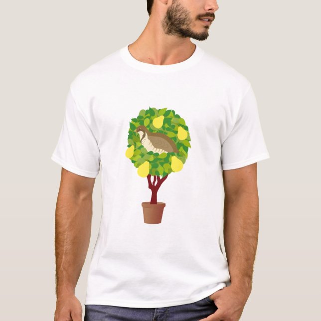 Partridge In a Pear Tree T-Shirt (Front)