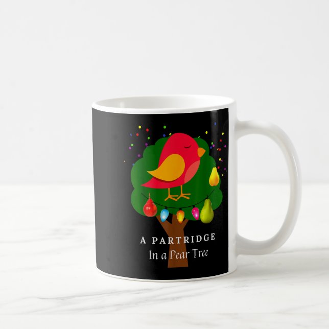 Partridge In A Pear Tree Twelve Days Of Christmas  Coffee Mug (Right)