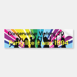 party 2010 bumper sticker