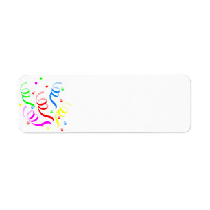 party-309155  party decoration streamers confetti return address label