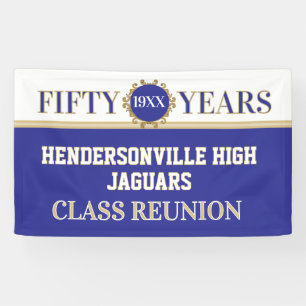 Party! 50th Reunion Celebration Banner