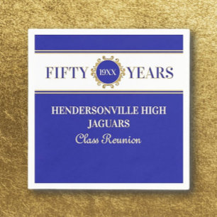 Party! 50th Reunion Celebration Napkin