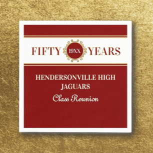 Party! 50th Reunion Celebration  Napkin