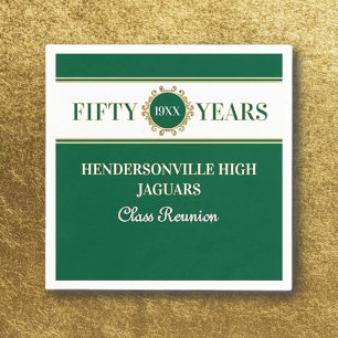 Party! 50th Reunion Celebration Napkin