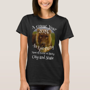 Party A Great Year An Epic Party Lion T-Shirt