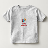 PARTY ANIMAL Balloons Toddler T-Shirt