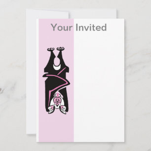 Party animal -  BAT Crazy -Halloween -Wildlife - Invitation