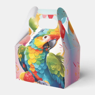 Party Animal Cute Parrot v2    Favour Box