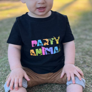 Party Animal Favor Zoo Safari First Birthday Shirt
