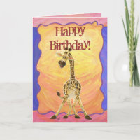 Party Animal Giraffe