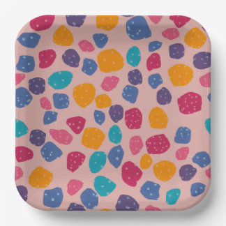 Party Animal Giraffe Print - Paper Plates