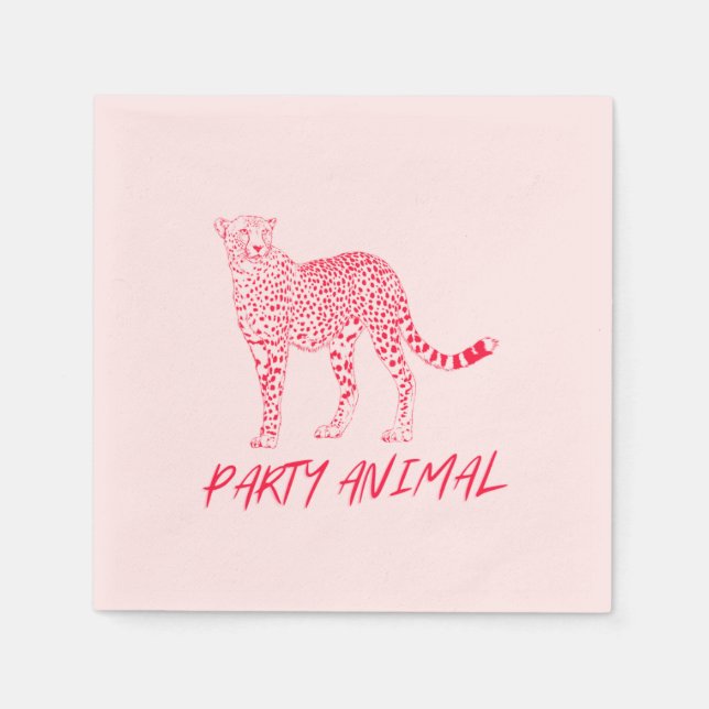 Party Animal  Napkin (Front)