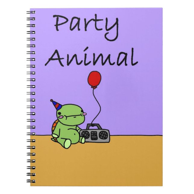 Party Animal Notebook (Front)