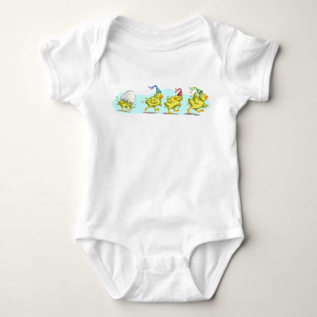 Party Animals Baby Bodysuit (Front)