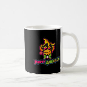 Party animals baseball monkey  coffee mug