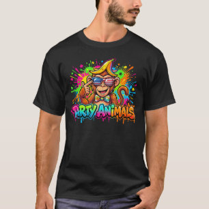 Party Animals Baseball T-Shirt
