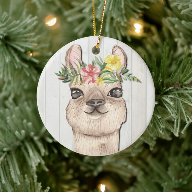 PARTY ANIMALS CERAMIC ORNAMENT (Tree)
