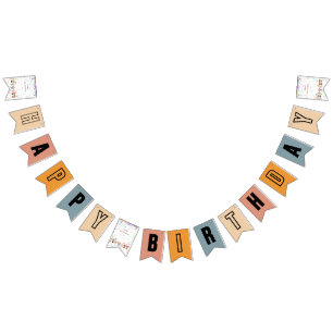 Party Animals Customizable  Bunting