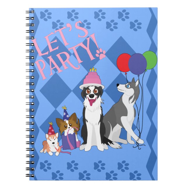 Party Animals Notebook (Front)