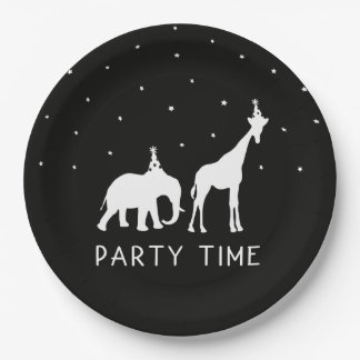Party Animals Paper Plate