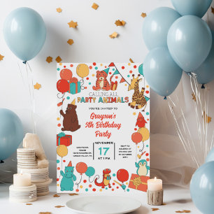 Party Animals Personalised Children's Birthday