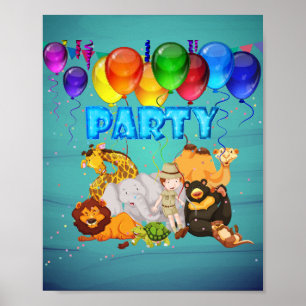 party animals poster