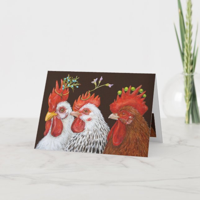 Party at the Coop (crop) card (Front)