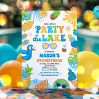 Party At The Lake Summer BBQ Birthday Party