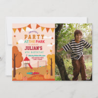 Party at the Park Birthday Autumn Fall Picnic