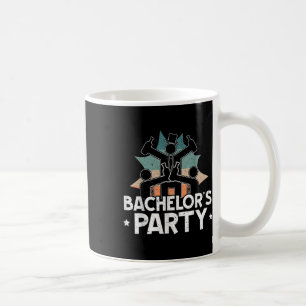 Party Bachelor Drinking Team Beer Bride Groom  Coffee Mug