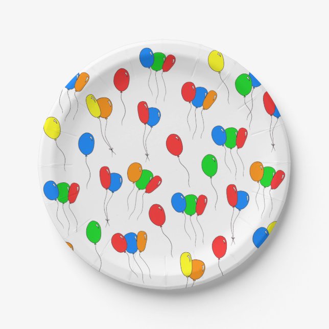 Party Balloon Plates (Front)
