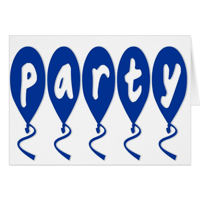 Party Balloons (Front Horizontal)
