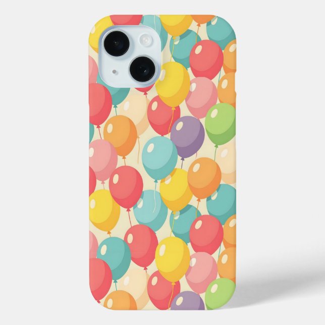 Party balloons in different colors Case-Mate iPhone case (Back)